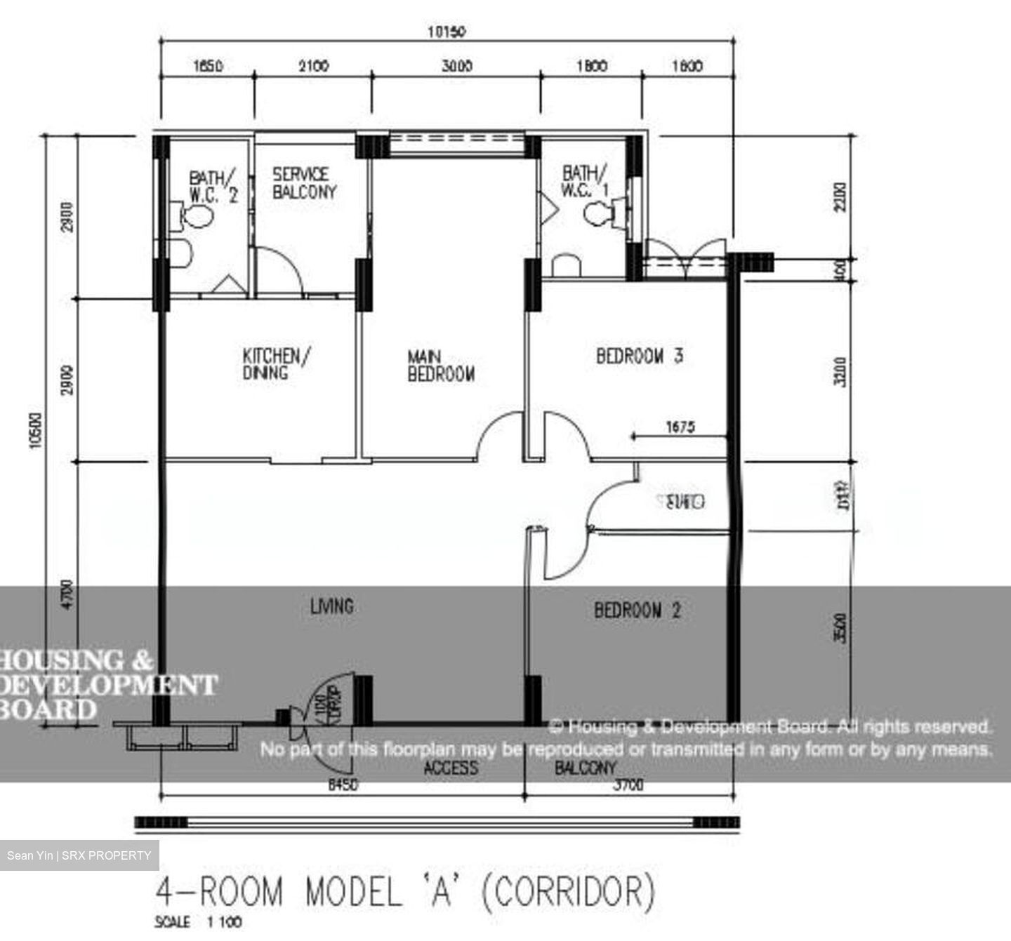 Blk 621 Woodlands Drive 52 (Woodlands), HDB 4 Rooms #515626771